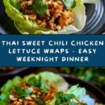 Thai Sweet Chili Chicken Lettuce Wraps Recipe