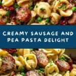 Sausage and Pea Pasta Recipe