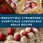 Strawberry Shortcake Cheesecake Rolls Recipe