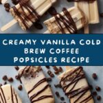 Creamy Vanilla Cold Brew Coffee Popsicles Recipe