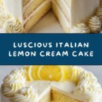 Italian Lemon Cream Cake Recipe
