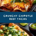 Crispy Rolled Chipotle Beef Tacos Recipe