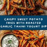 es with Roasted Garlic Tahini Yogurt Dip Recipe