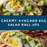 Avocado Egg Salad Roll-Ups Recipe