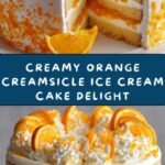 Orange Creamsicle Ice Cream Cake Recipe