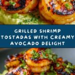Grilled Shrimp Tostadas with Creamy Avocado Recipe