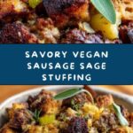 Vegan Sausage Stuffing with Sage Recipe