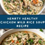 Healthy Chicken Wild Rice Soup Recipe