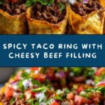 Spicy Ground Beef Taco Ring Recipe