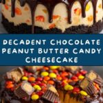 Chocolate Peanut Butter Candy Cheesecake Recipe