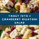 Feta & Cranberry Rigatoni Salad with Lemon Vinaigrette Recipe
