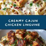 Creamy Cajun Chicken Linguine with Garlic Mozzarella Sauce Recipe