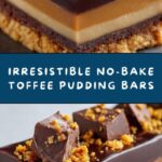 No-Bake Toffee Pudding Slice Recipe