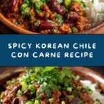 Korean Chile Con Carne Recipe