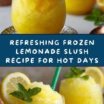 Frozen Lemonade Slush Recipe