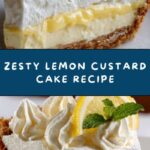 Lemon Custard Cake Recipe