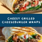 Grilled Cheeseburger Wraps Recipe