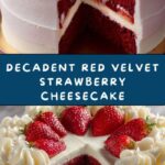 Red Velvet Strawberry Cheesecake Recipe