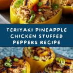Teriyaki Pineapple Chicken & Rice Stuffed Peppers Recipe