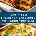 Beef Enchilada Casserole with Corn Tortillas Recipe