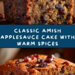 Amish Applesauce Cake Recipe