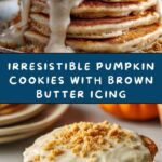 Pumpkin Cookies with Brown Butter Icing Recipe