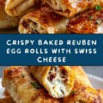 Baked Reuben Egg Rolls Recipe