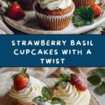 Strawberry Basil Cupcakes Recipe