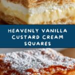 Vanilla Custard Cream Squares Recipe