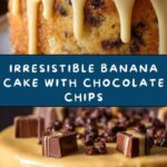 Banana Cake with Chocolate Chips Recipe