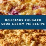 Rhubarb Sour Cream Pie Recipe