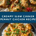 Slow Cooker Peanut Chicken Recipe