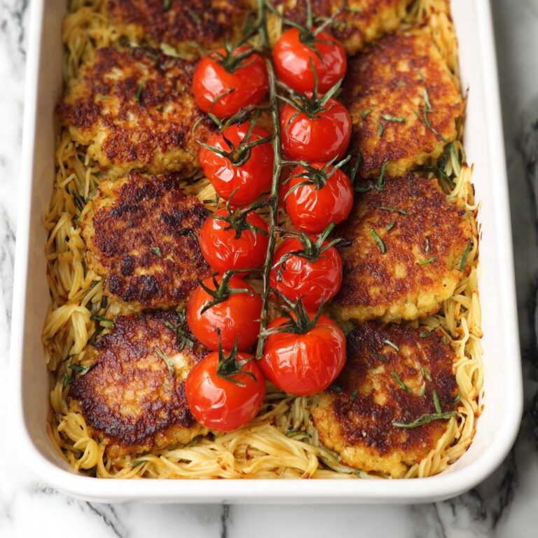 Baked Orzo with Artichokes, Tomato, and Halloumi Recipe