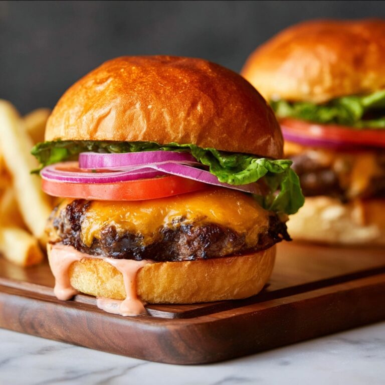 The Best Ever Cheeseburgers Recipe