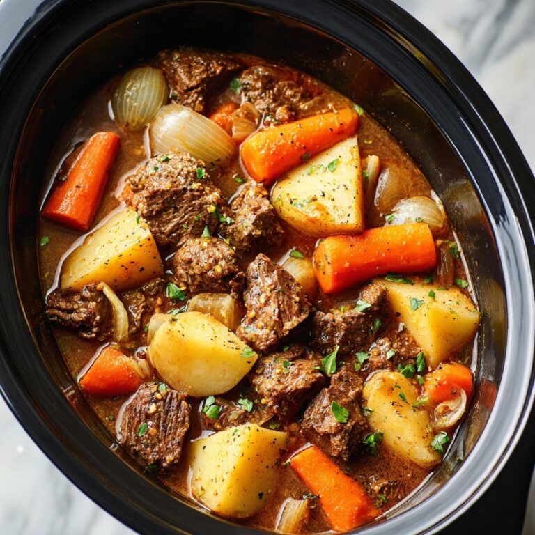 Crock Pot Beef Stew Recipe
