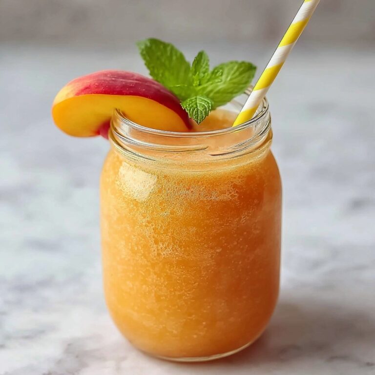 Peach Lemonade Slush Recipe