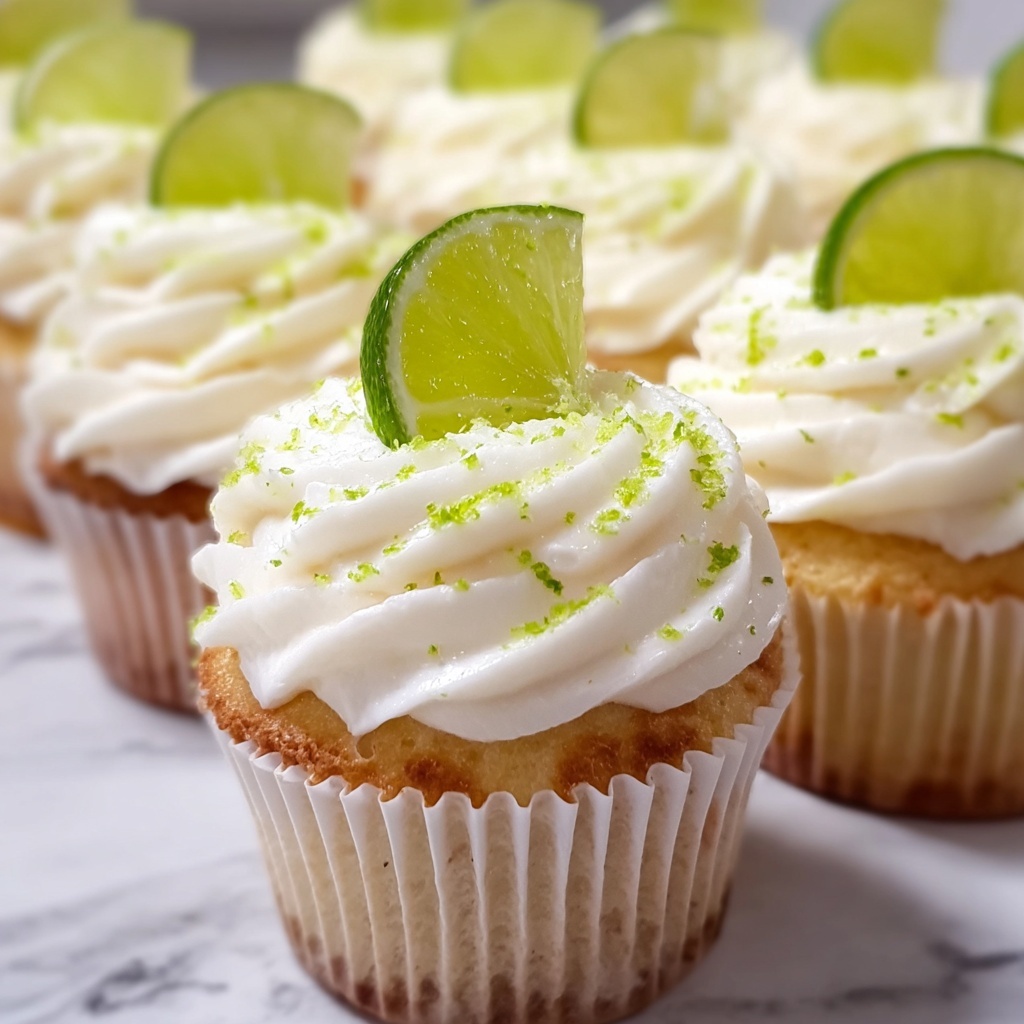 Margarita Cupcakes with Lime Frosting Recipe - Recipe Image