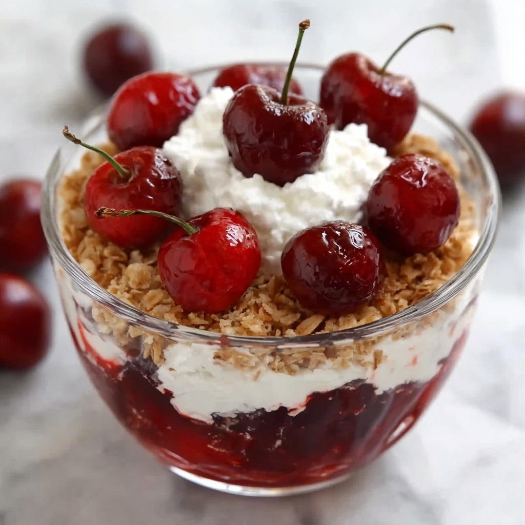 Fresh Cherry Crisp Recipe - Recipe Image
