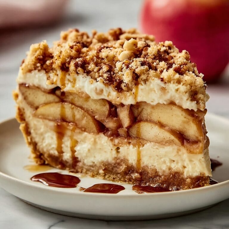 Best Apple Pie Stuffed Cheesecake Recipe