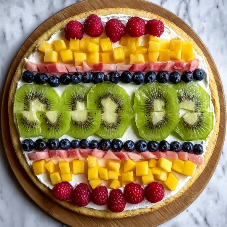 Easter Egg Fruit Pizza Recipe