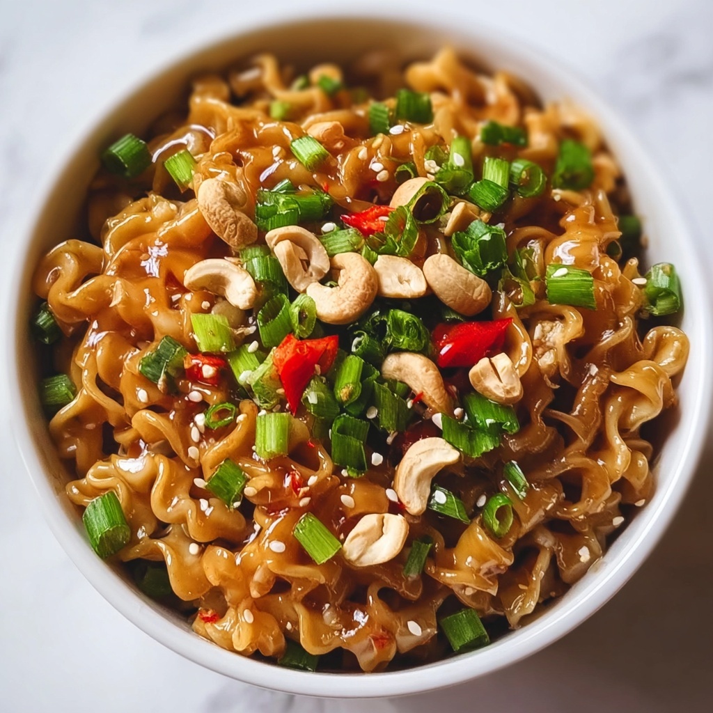 Peanut Butter Ramen Noodles Recipe - Recipe Image
