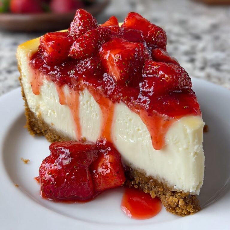 Strawberry Cheesecake Classic Dessert Recipe