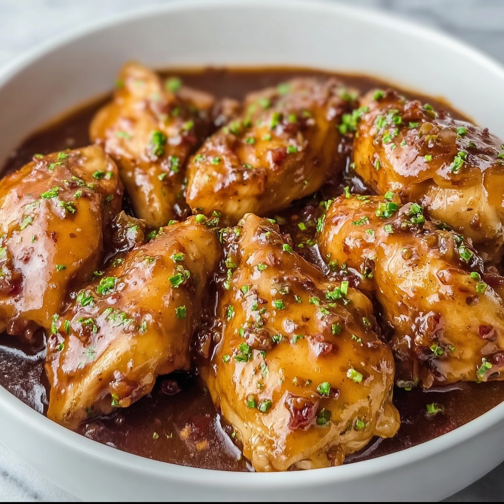 Crockpot Honey Garlic Chicken Recipe - Recipe Image