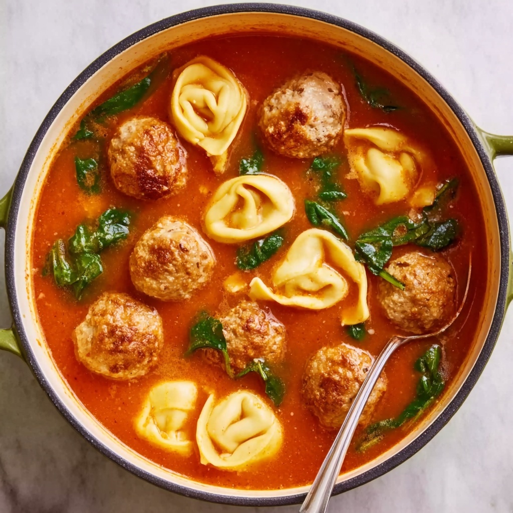 Meatball and Tortellini Soup Recipe - Recipe Image