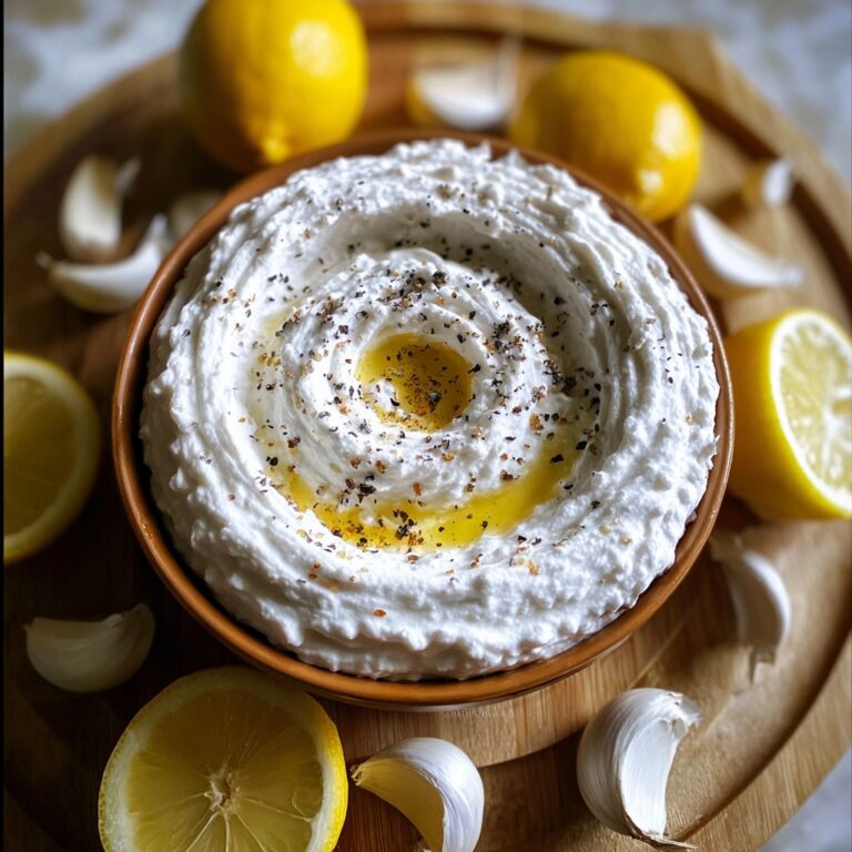 Lebanese Garlic Sauce (Toum) Recipe