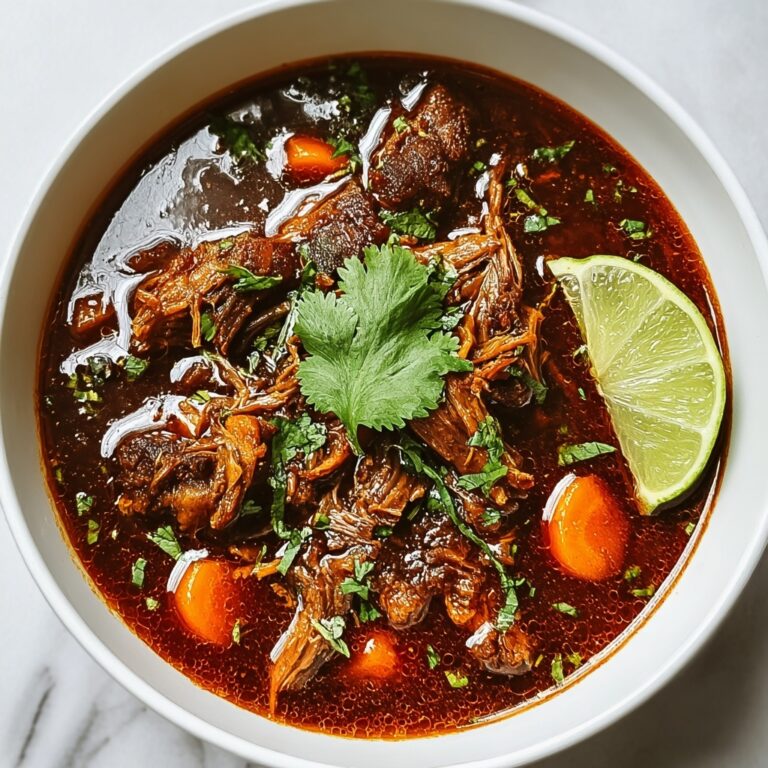 Authentic Birria Stew with Beef and Dried Chilies Recipe