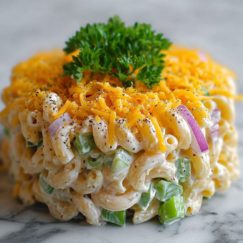 Guy's Creamy Mac Salad: A Summer BBQ Classic Recipe - Recipe Image