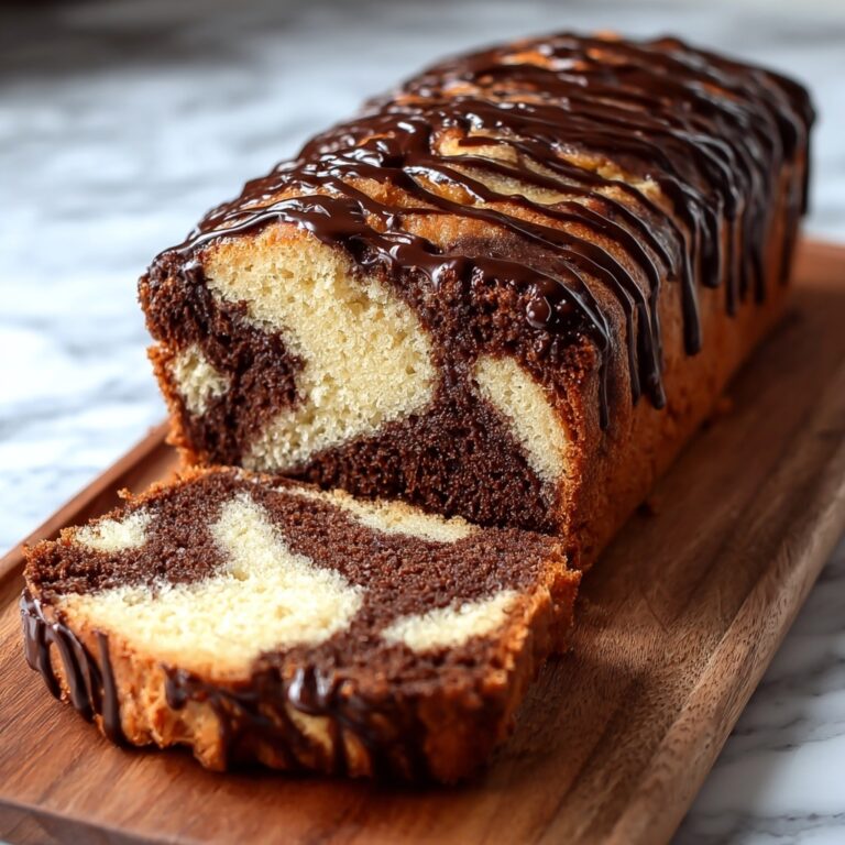 Double Chocolate Swirl Banana Bread Loaf Recipe