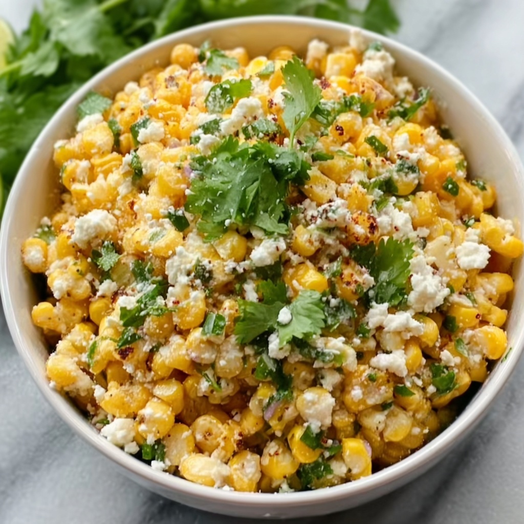 Easy Mexican Street Corn Salad Recipe - Recipe Image