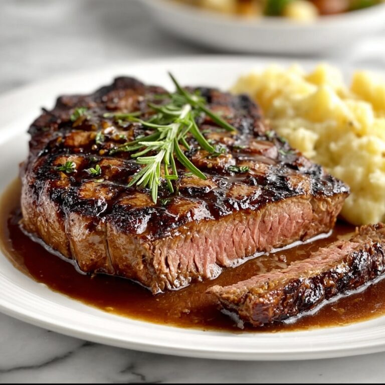 Coffee-Rubbed Beef Roast with Cocoa Gravy Recipe